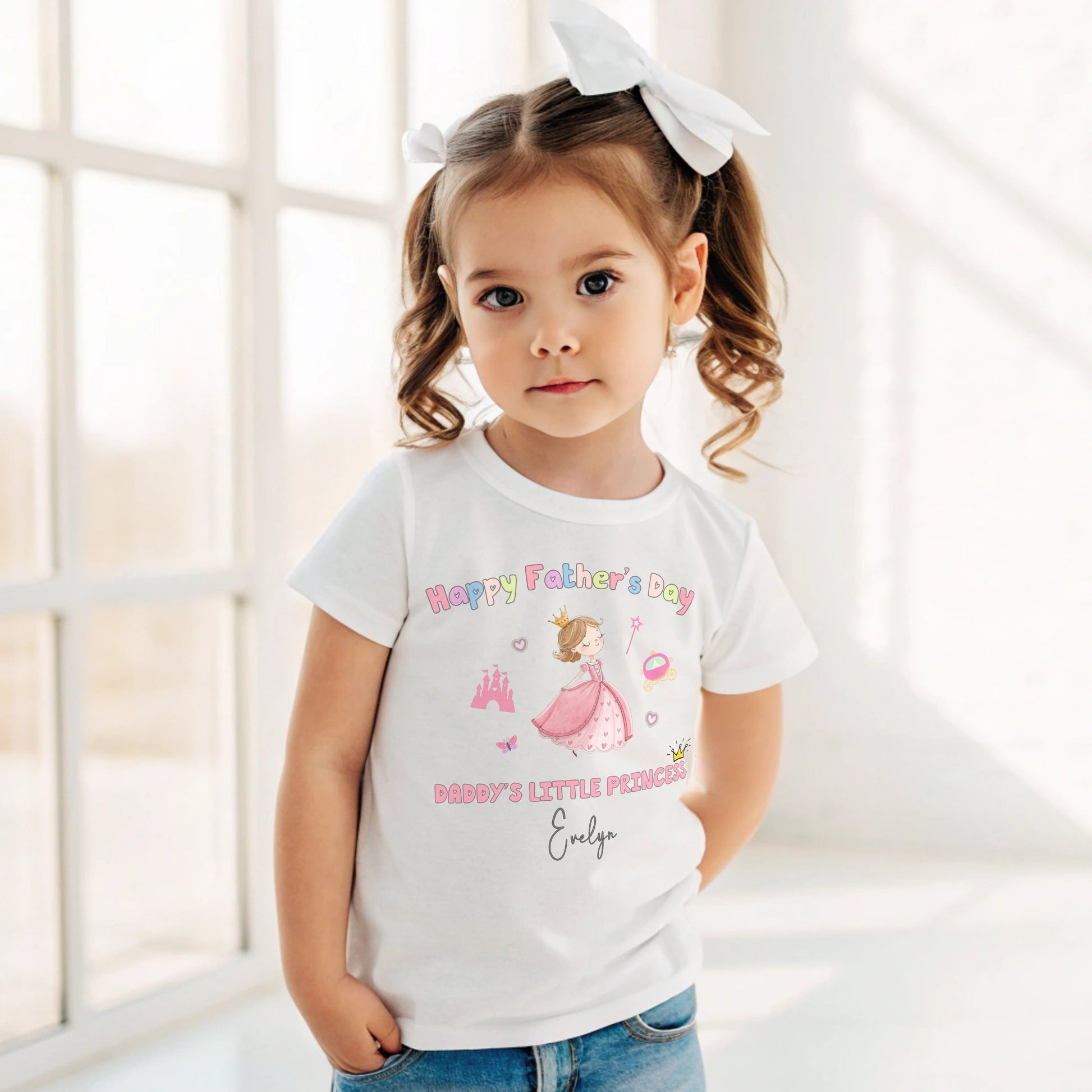 Father's day t-shirt, fatherr's day gift, father's day outfit, Father's day princess, daddy gift