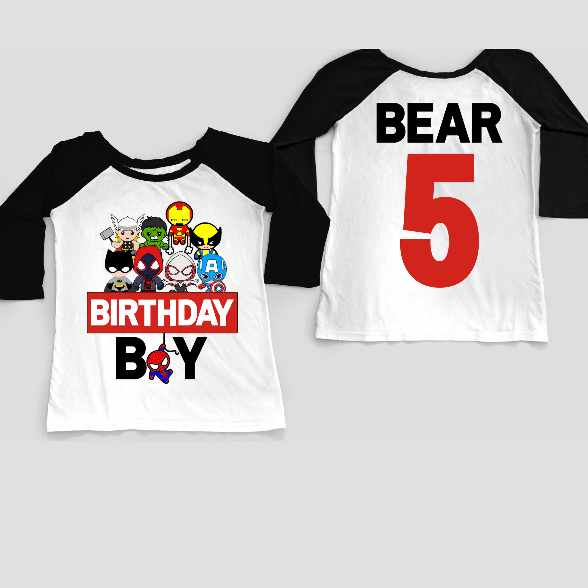 personalised birthday long sleeve top Marvel, Boys marvel superhero top with name, Custom superhero hwith name, superhero spidey and friends personalised, custom birthday superhero top for boys, boys avengers birthday top, custom tshirt for boys superhero, boys custom superhero gift 