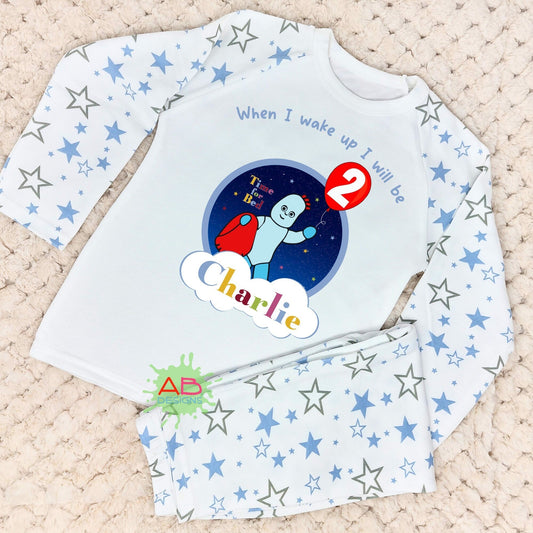In the night garden birthday pyjamas, when i wake up iggle piggle, boys iggle piggle, in the night garden name number